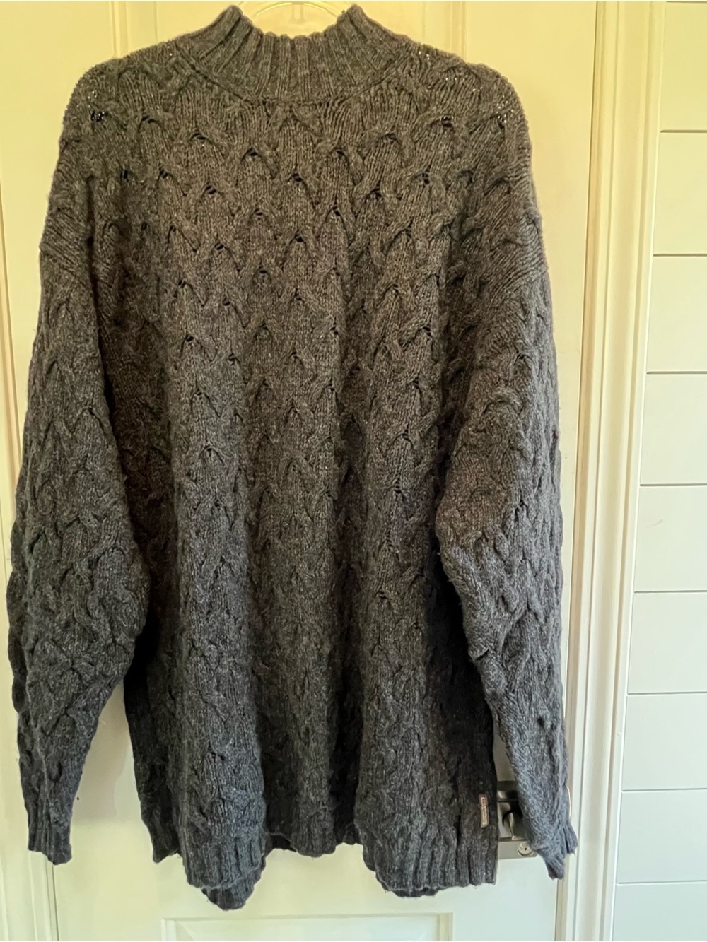 🔥Stunning Fisherman Out of Ireland Oversized Chunky Knit
Sweater SZ XXL